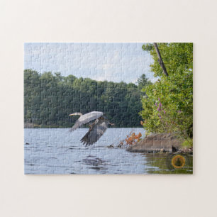 Puzzle Héron bleu