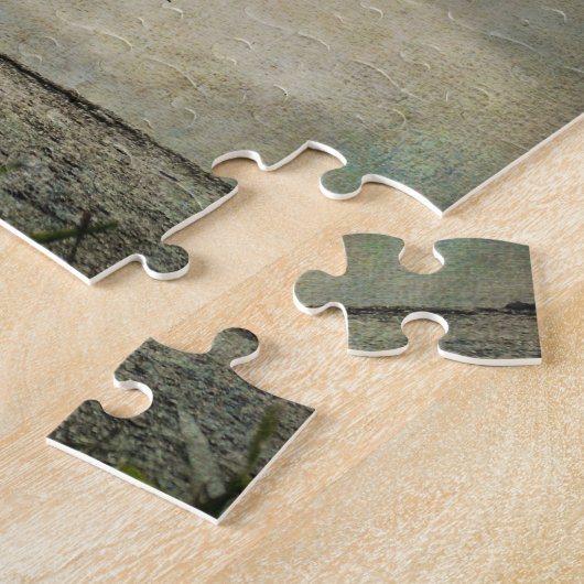 PUZZLE HÉRON BLEU TEXTURISÉ (Côté)