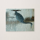 Puzzle Héron de grand blanc (Horizontal)