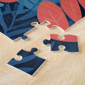puzzle héron du jardin de minuit (Côté)