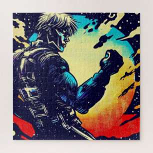 Puzzle Héros de l'Anime SF - Coupe de bois (2)