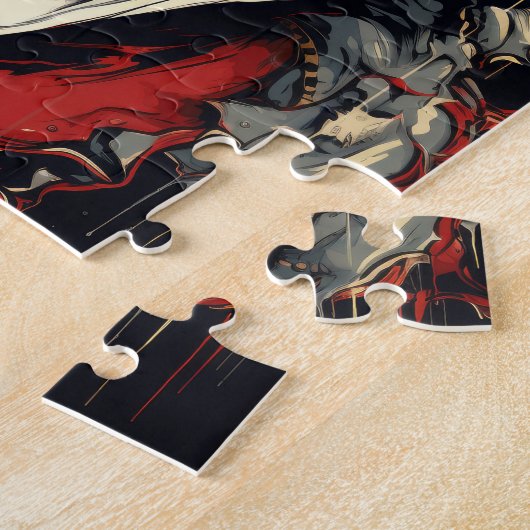 Puzzle Heure de clown effrayant (Côté)