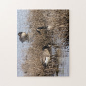 Puzzle Heure de la collation des oies canadiennes (Vertical)