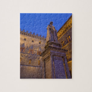Puzzle Heure de la nuit à Piazza Salimbeni, Sienne, Itali