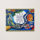 Puzzle Heure d'Halloween tombée (Horizontal)