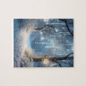 Puzzle Heure d'hiver dans la forêt (Horizontal)