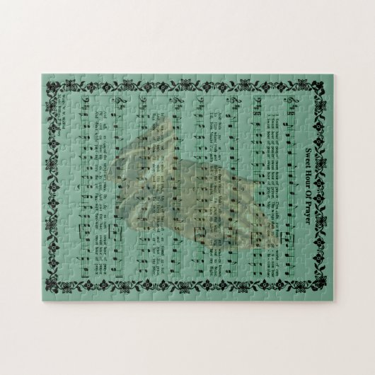 PUZZLE HEURE DOUCE DE PRIÈRE (Horizontal)