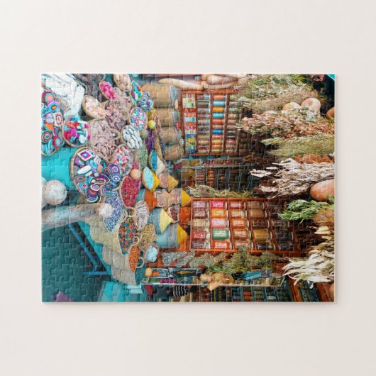 Puzzle Heure du marché, 252 pièces, (Horizontal)