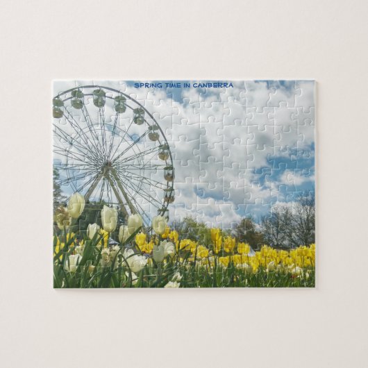 Puzzle Heure du printemps à Canberra Australie (Horizontal)