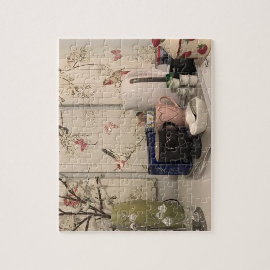 Puzzle Heure du thé anglais (Vertical)