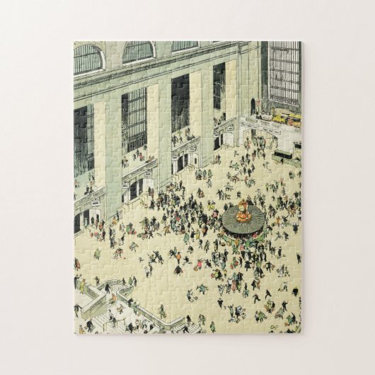 Puzzle Heures d'ouverture à la gare Grand Central de New  (Vertical)