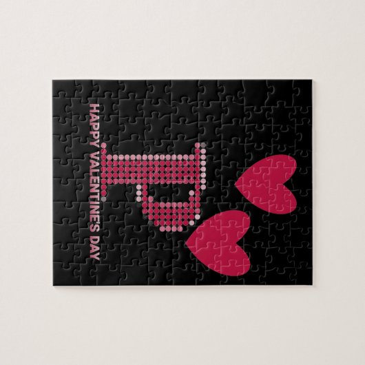 Puzzle Heureuse Sainte-Valentin (Horizontal)