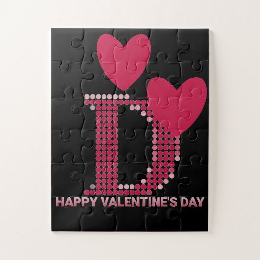 Puzzle Heureuse Sainte-Valentin (Vertical)