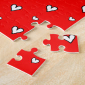 Puzzle Heureuse Sainte-Valentin Be Mine Irish Setter (rou (Côté)