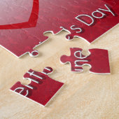 Puzzle Heureuse Sainte-Valentin Deux Coeurs (Côté)