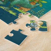Puzzle Heureux amis Dinosaures (Côté)