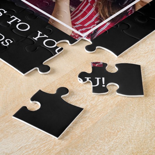 Puzzle Heureux voeux d'anniversaire (Côté)