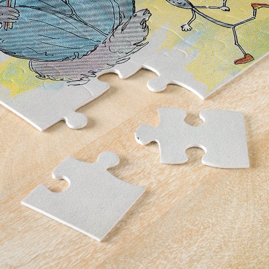 Puzzle Hey Diddle Diddle The Cat and Fiddle Rhyme (Côté)