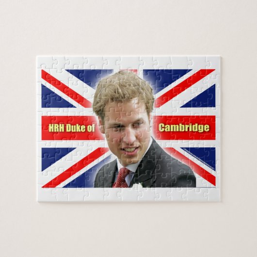 Puzzle HH Duc de Cambridge - Étonnant ! (Horizontal)
