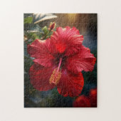 Puzzle Hibiscus (Vertical)