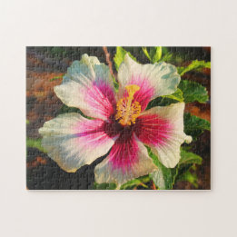 Puzzle Hibiscus à Oahu, Hawaï