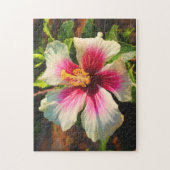 Puzzle Hibiscus à Oahu, Hawaï (Vertical)
