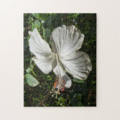 Puzzle Hibiscus blanc | Nature paisible (Vertical)