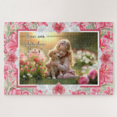 Puzzle Hibiscus & dentelle RED (Horizontal)