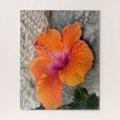 Puzzle hibiscus en floraison (Vertical)