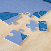 Puzzle Hibiscus fleurs et feuilles (Côté)