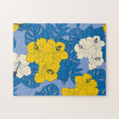 Puzzle Hibiscus fleurs et feuilles (Horizontal)