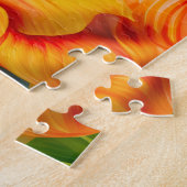 Puzzle Hibiscus floral tropical Monogramme (Côté)