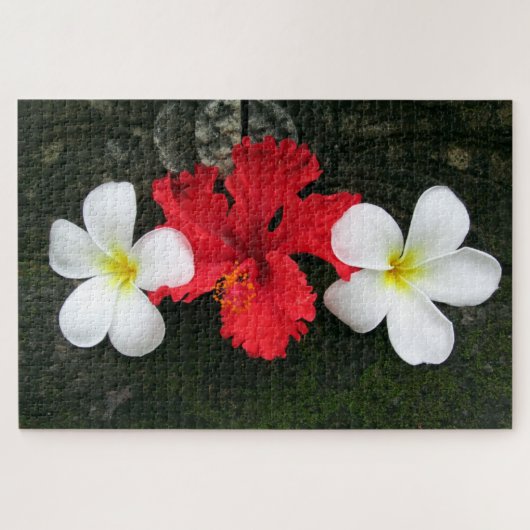 Puzzle hibiscus floraux (Horizontal)