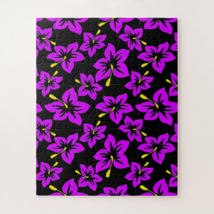 Puzzle Hibiscus hawiens tropicaux