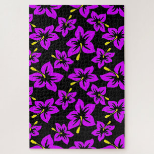 Puzzle Hibiscus hawiens tropicaux