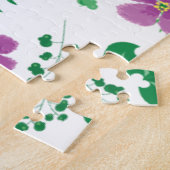 Puzzle Hibiscus pourpre (Côté)