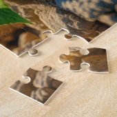 Puzzle Hibiscus poussant sur une falaise rocheuse (Côté)