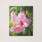 Puzzle Hibiscus rose (Vertical)