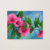 Puzzle Hibiscus rose (Horizontal)