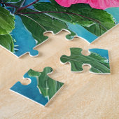 Puzzle Hibiscus rose (Côté)