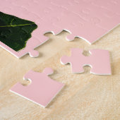 Puzzle Hibiscus rose Fleur Vue de la fête des mères (Côté)