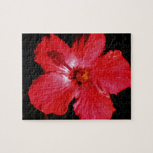 Puzzle Hibiscus rouge (Horizontal)