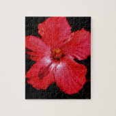 Puzzle Hibiscus rouge (Vertical)