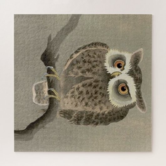 Puzzle hibou à longues oreilles (Horizontal)