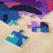 Puzzle Hibou abstrait (Côté)