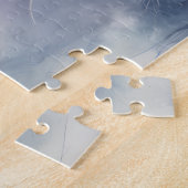Puzzle Hibou blanc enchanté à l'aquarelle (Côté)