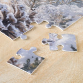 Puzzle Hibou Blanc Magie d'Hiver (Côté)