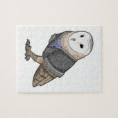 Puzzle Hibou comme secrétaire (Horizontal)
