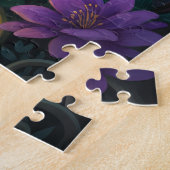Puzzle Hibou dans un jardin nocturne (Côté)