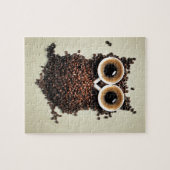 Puzzle Hibou de café (Horizontal)